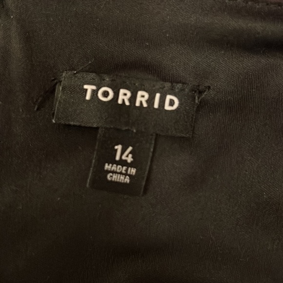 EUC Black White and Pink Floral Print Dress - Picture 2 of 3